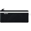 Leitz WOW 40120095 Pencil Case with 2 Compartments, Smooth Zip,