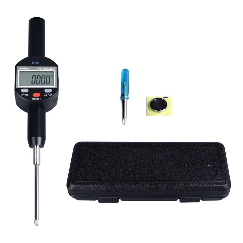 Digital Dial Indicator 0.01mm 0.0005in Resolution 0 To 50mm 2in