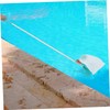 KONTONTY Versatile Pool Vacuum Long Pole Brush for Residential Commercial