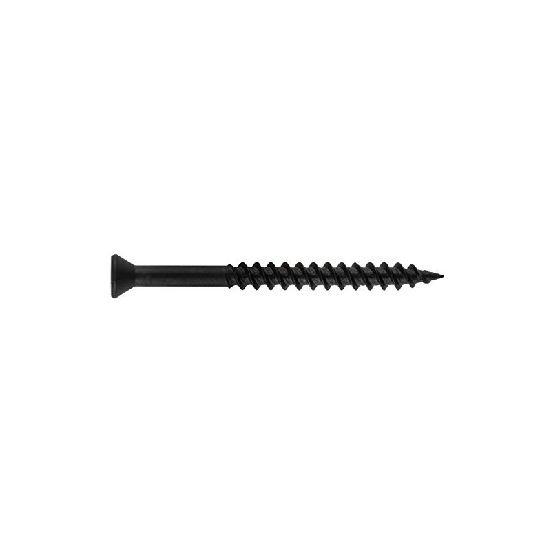 Hillman 47312 Square Drive Black Phosphate Trim Screws #6 x