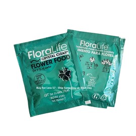 Cut Flower Food Floralife Crystal Clear Powdered 5gr Packets Fresh Stock (100)