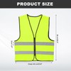 PATIKIL High Visibility Reflective Safety Vest, Class 2 Construction Work