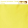 FAAYEX (TM) Deluxe Bright Sunshine Yellow Polycotton Dress & Craft