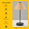 Adesso Cordless Table Lamp with 3-Level Touch Dimmer & Built-in