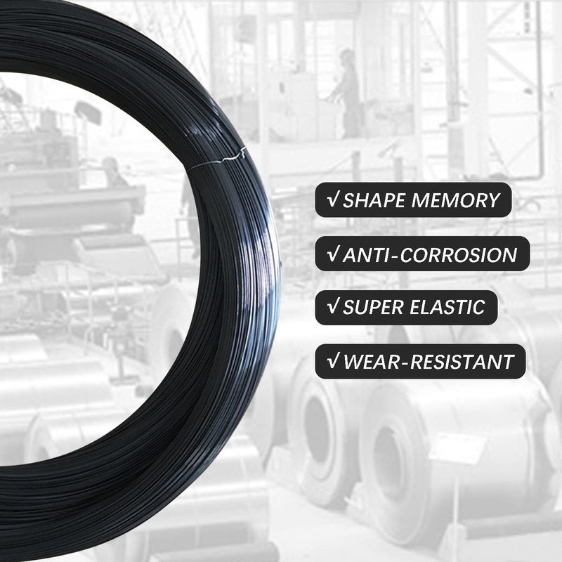 TEN-HIGH Nitinol Wire 0.5mm,5 Meter Pre-Trained Shape Memory Super Elastic