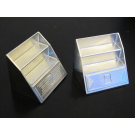 Tamiya Pair Aluminum Angle Side Step Tool Box Tamiya 1/14 R/C King Grand Knight Hauler