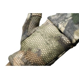 ScentLok Fleece Winter Camo Pop Top Camo Hunting Gloves (Mossy Oak Terra Gila, Medium)