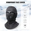 Balaclava Cycle Cap Thermal Face Cover with Breathing Valve in