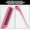 3 Pieces Of Plastic Comb, Hair Salon Tool, Styling Comb,