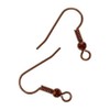 100pcs Ear Wire Fish Hooks 20mm ~Jewelry Making Findings~ (Antique