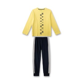 Sanetta Boys Long Pyjamas, Sour Lemon