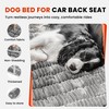 HiPetpy Backseat Dog Bed Mat for Car, Non-Slip Dog Bed