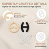 SIVZUMO 28 Pezzi Clip per Reggiseno Ganci per Bretelle Antiscivolo,