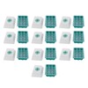 10Pcs Seedling Trays 12 Hole Transparent Adjustable Ventilated Seedling Starter