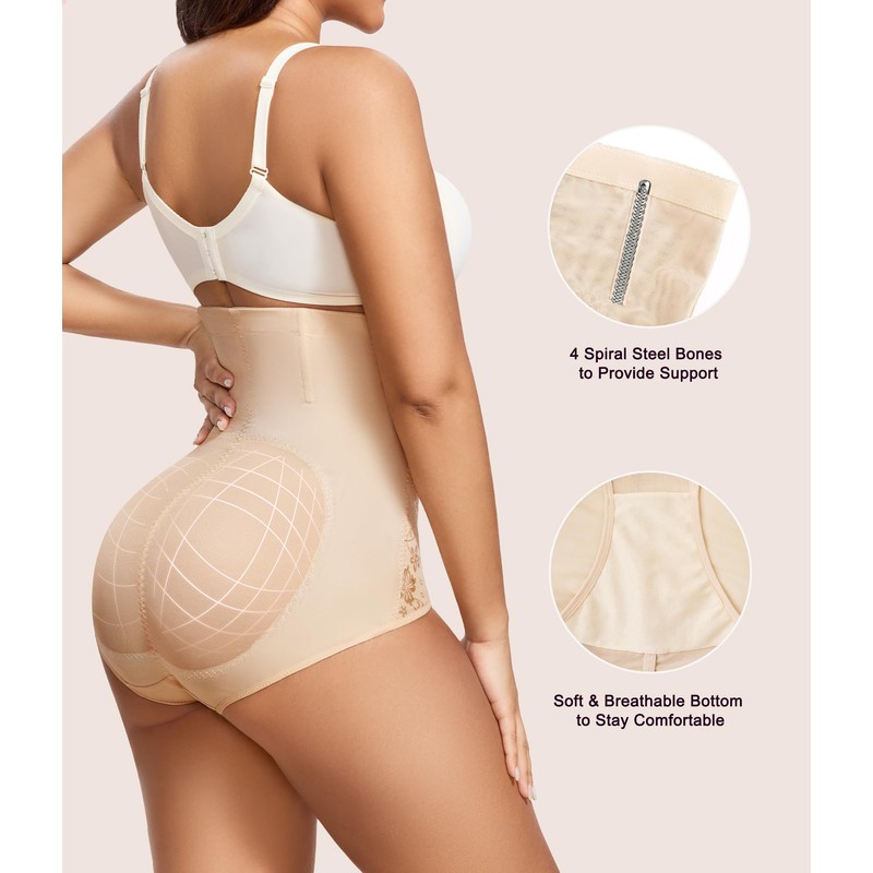 URSEXYLY Tummy Control Shapewear for Women Faja Body Shaper Breathable