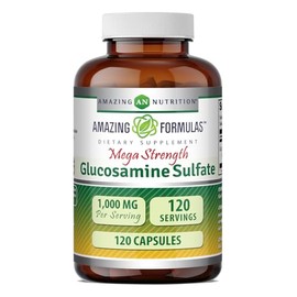 Amazing Formulas Mega Strength Glucosamine Sulfate 1000 Mg 120Capsules