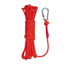 BeGrit Water Rope 10m Paracord 8mm Anchor Rope UV Protection Anchor Mooring/Boat/Camping/Disaster Use Paracord with Included Hook for Easy Adjustment