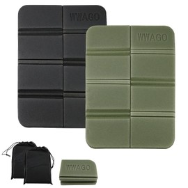 TYFYH 2Pcs Folding Foam Sit Mat Waterproof Hiking Seat Pad Portable Seat Cushion Mat Insulated Portable Seat Cushion Mat,for Outdoor Walking Camping Picnic Park