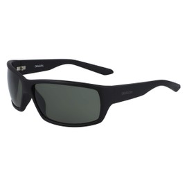 Dragon Men's Ventura Square Sunglasses, Matte Black/G15, 66 mm