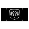Dodge Ram Logo Framed License Plate