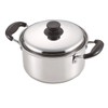 Pearl Metal HB-5104 Double Handed Pot, 7.1 inches (18 cm),