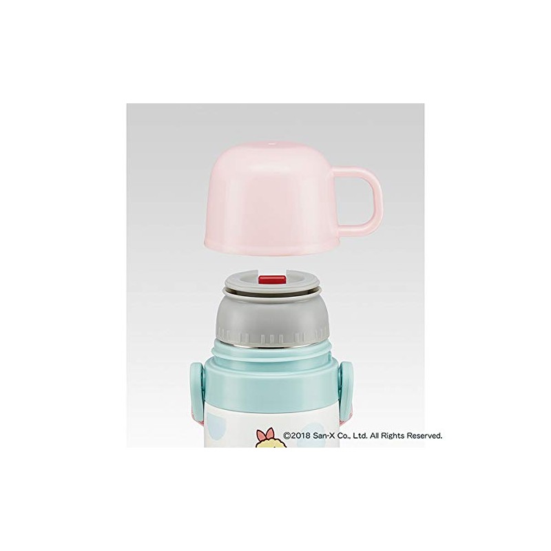 SKDC4 Skater Ultralight Compact 2-Way Stainless Steel Bottle Sumikko Gurashi