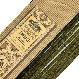 Aromasenses.- Banjara Ruda Ritual Resin Sahumerio Incense Sticks - Complete Box of 8 Boxes of 8 Sticks Each + 1 Aroma Senses Tablet - Handmade - 100% Natural and Organic (RUDA)