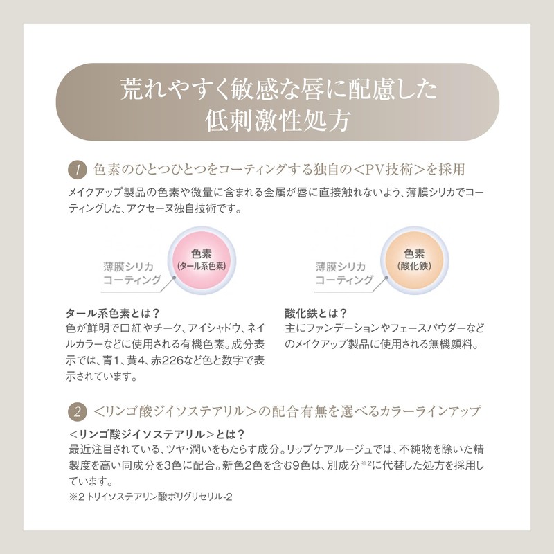 ACSEINE Lip Care Rouge OR01 Mandarin Orange