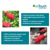 A406 A406 24 Pair Red Work Gloves Nitrile Coated for