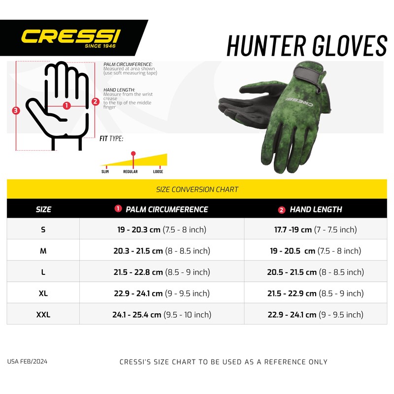 Cressi Hunter Gloves 2mm