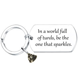 MADHAHEFU Funny Gag Gifts For Friends Coworkers Funny Keyring Inspirational Gifts For Sisters Brother Christmas Birthday Gifts Encouragement Gifts Stupid Stuff