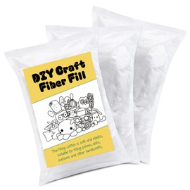 Fiber Filling Stuffing, 450g/1.0lb Stuffing for Crochet,Stuffing for Pillows, Stuffed Animal Stuffing,Polyester Fiberfill Stuffing, Cotton for Pillow Stuffing