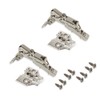Emuca - Pack of 2 X91 Full Overlay Hinges Opening