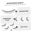 BIUDECO 5 Pairs Natural Look Fake Eyelashes Reusable Manmade Fiber