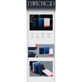ENHYPEN DARK BLOOD 4th Mini Album CD+Photobook+Photocard+Postcard+Sticker+Tracking Sealed (Random)