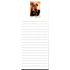 Airedale Magnetic List Pads - Set of 2