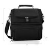 PICNIC TIME Black Kansas City Chiefs Pranzo Lunch Tote