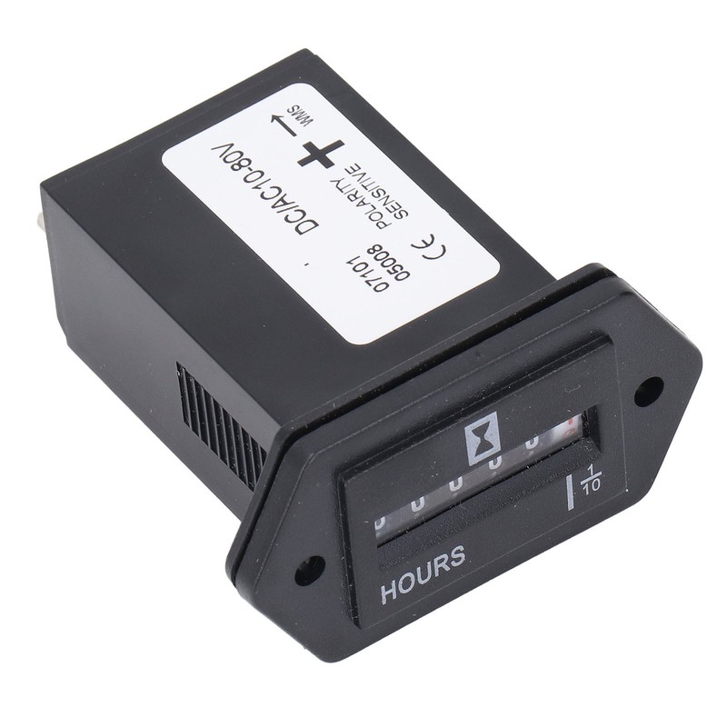 Hour Meter High Accuracy Data Storage Mechanical Hour Meter Gauge