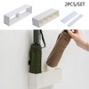 NSVJVY 2Pcs Umbrella Stand Holder, Adjustable Wall Mounted Umbrella Holder