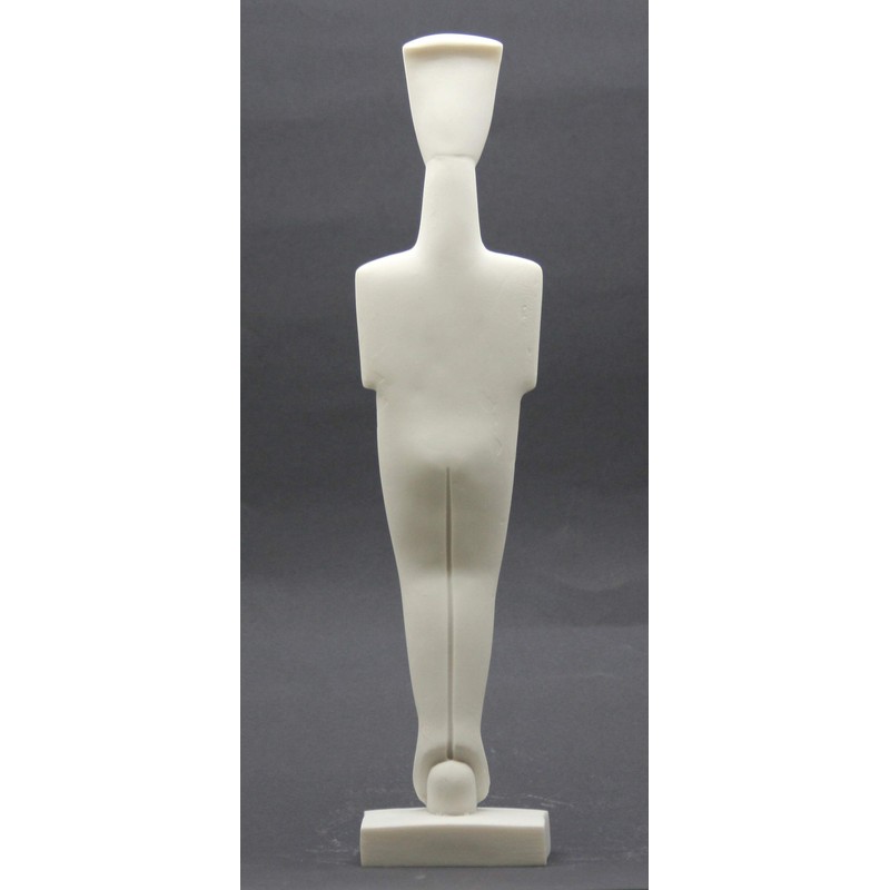 Cycladic Figurine Idol Greek Art Statue Sculpture Museum Copy Cast