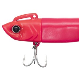 Major Craft Hama-oh Flat Fish Lure Worm Set, 1.0 oz. (28 g), #32 Glow Pink