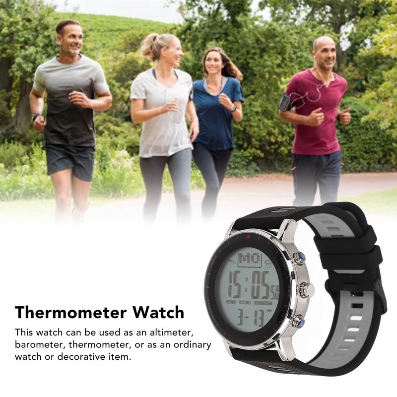 Fishing Watch Altimeter Barometer Thermometer Waterproof Multifunctional Outdoor Sports Watch