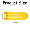 Bojueshaw Kids Foot Measurer,Cartoon Pattern Foot Measurer,Portable Foot Measure Sizer