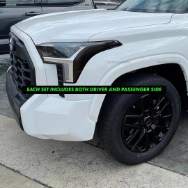 Deliciousticker For 2022-2025 Toyota TUNDRA Headlight SMOKE Side Marker Tint Decals Vinyl V2