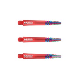 RED DRAGON Nitrotech Ionic Short Stems - Red - 2 Sets per Pack (6 Stems in Total)