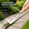 Crevice Weeding Tool for Patio Cracks – L-Shaped Stainless Steel