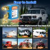 Aoteda Kill Switch for Car, 250A 12V/24V Remote Battery Disconnect