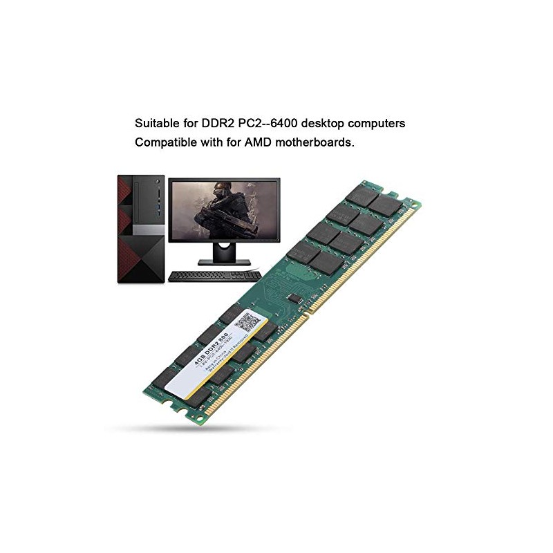 4 GB DDR2 800MHZ 240Pin PC2-6400 Módulo de Memoria de