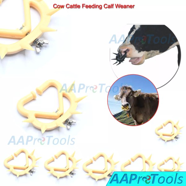 AA PRO TOOLS Cattle Nose Ring Sucking Milk Preventer Cow
