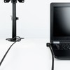 TOOQ TQCLKC0025-G Laptop Security Cable with Key 1.5 Metres Dark